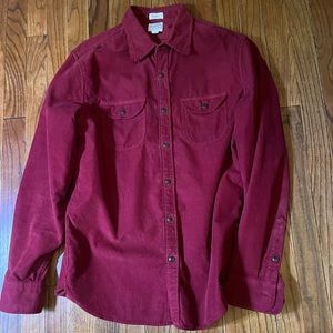 J. Crew Garment-dyed Corduroy Work Shirt